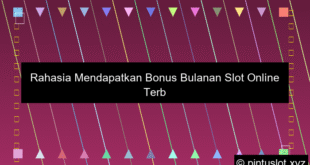 Bonus Bulanan Slot