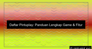Daftar Pintuplay