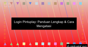 Login Pintuplay