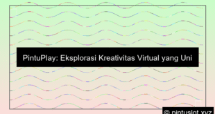 Pintuplay Kreativitas Virtual Unik