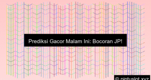 Prediksi Gacor Malam