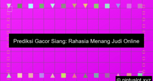 Prediksi Gacor Siang