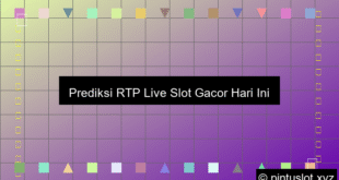Prediksi Rtp Live