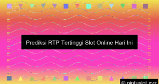 Prediksi Rtp Tertinggi