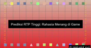 Prediksi Rtp Tinggi