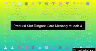 Prediksi Slot Ringan