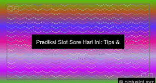 Prediksi Slot Sore